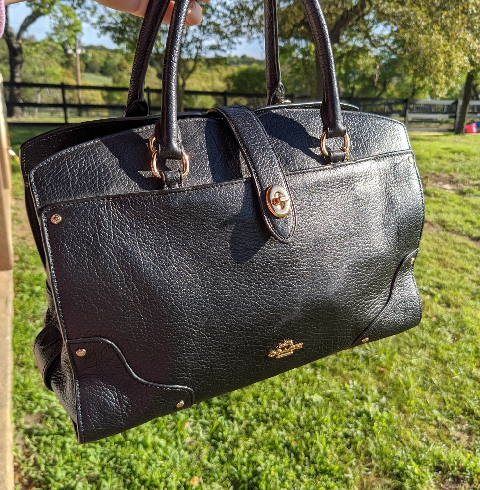 Like New: Coach Mercer Satchel w/ strap